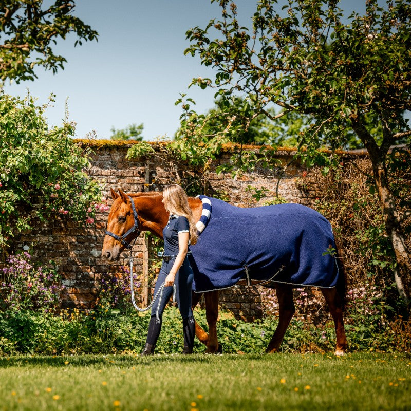 Horseware - Coperta in pile Newmarket Cosy witney navy | - Ohlala