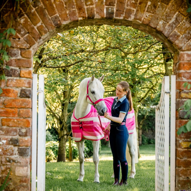 Horseware - Newmarket Pony Witney Pink Fleece Rug | - Ohlala