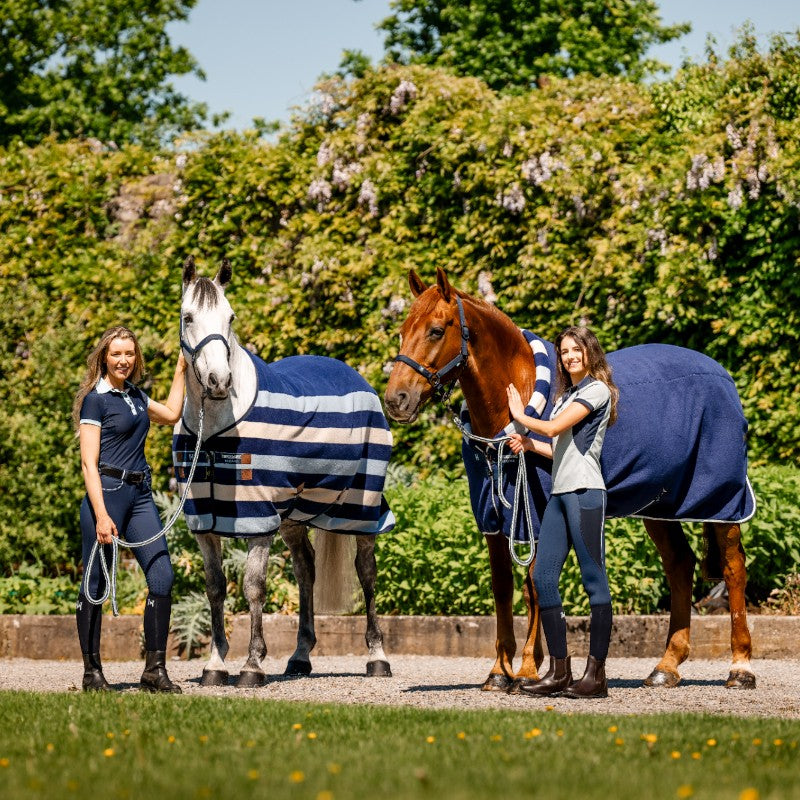 Horseware - Newmarket Witney Navy Fleece Rug | - Ohlala