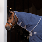 Horseware - Rhino Stable Neck Cover navy/ titanium grey/ classic blue 100g | - Ohlala