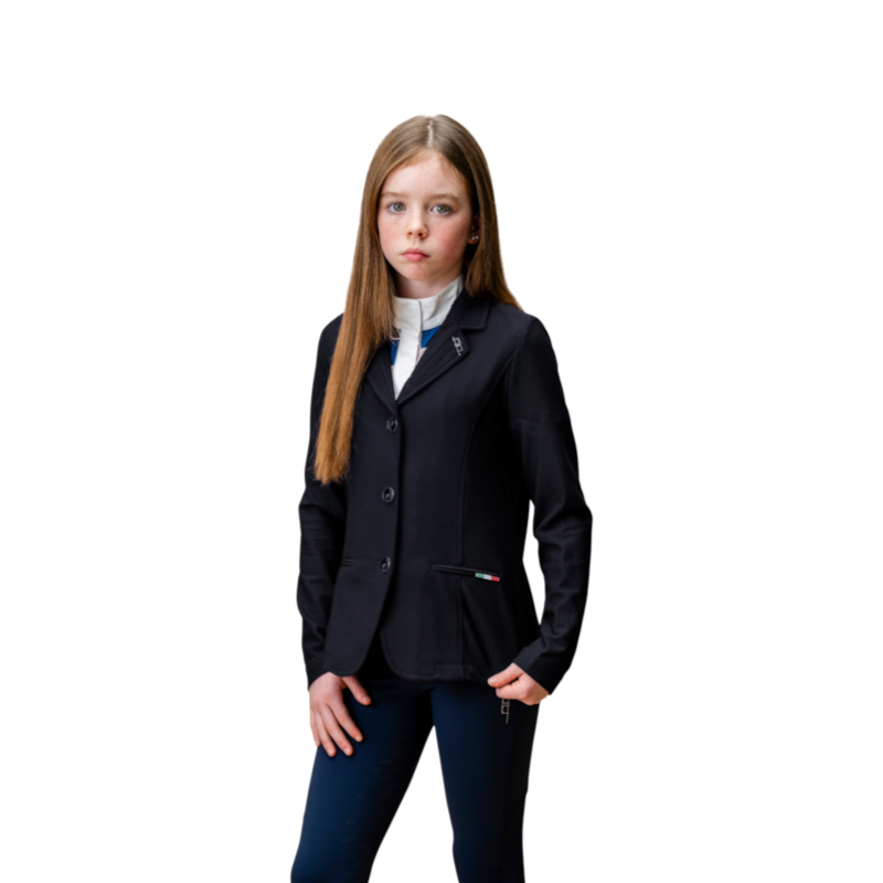 Junior wedstrijdjas Motion Lite zwart - Horseware