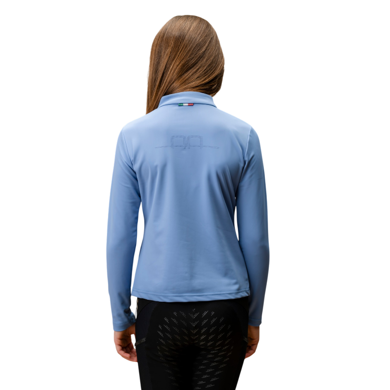 Horseware - Baselayer anti-UV a maniche lunghe bambina Sofia siciliian blue | - Ohlala