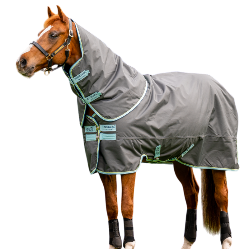 Horseware - Amigo Hero Ripstop Plus Turnout Rug shadow/ blue haze/ navy 200g | - Ohlala