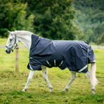 Horseware - Rambo Wug Turnout Blanket navy/ hunter green 400g | - Ohlala