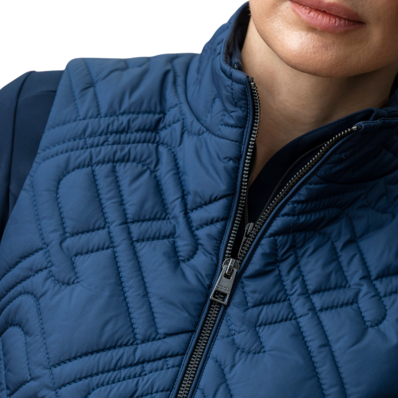 Horseware - Ärmellose Daunenweste Damen Neve Monogram Quilted core marine | - Ohlala