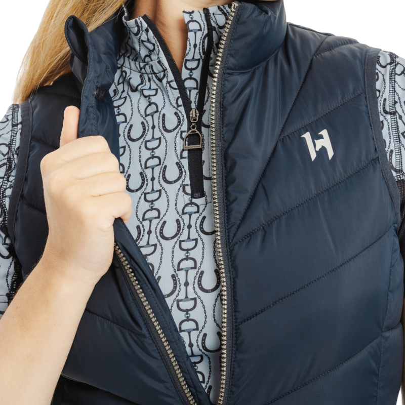 Horseware - Doudoune sans manches femme Stride core marine | - Ohlala