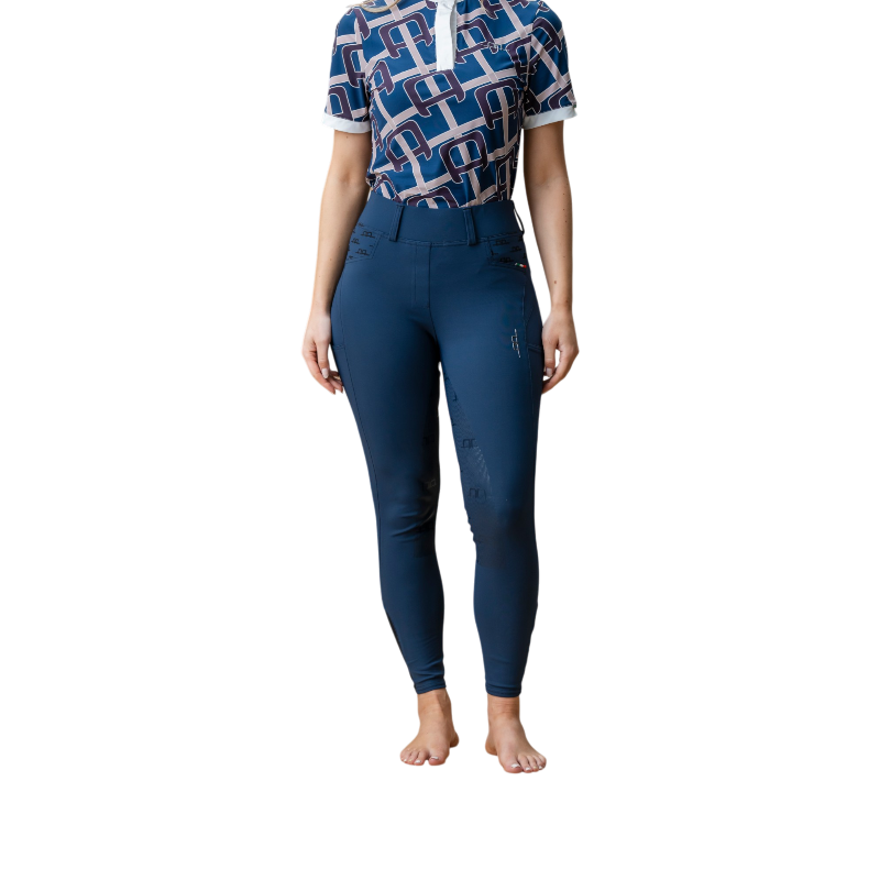 Horseware - Legging da equitazione donna Fina Brushed marine | - Ohlala