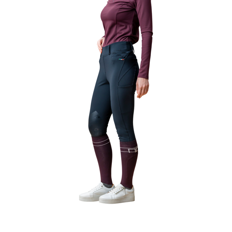 Horseware - Women's Fina Brushed Black Riding Leggings | - Ohlala
