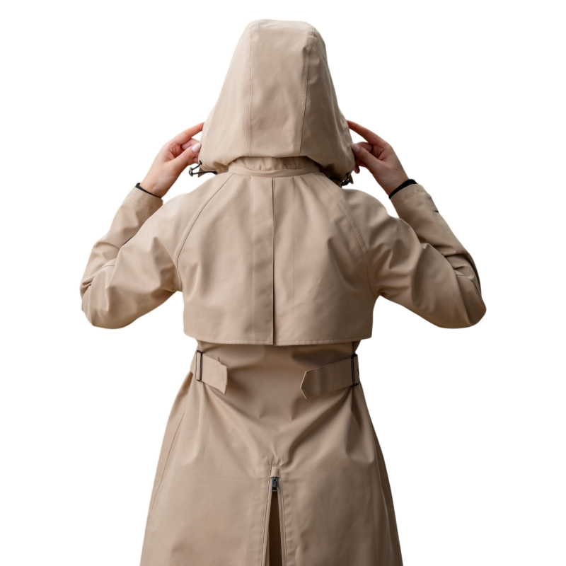 Horseware - Manteau femme Isabella Riding Trench sand | - Ohlala