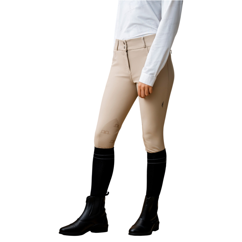Horseware - Pantaloni da equitazione donna Aria Mid Rise core beige | - Ohlala