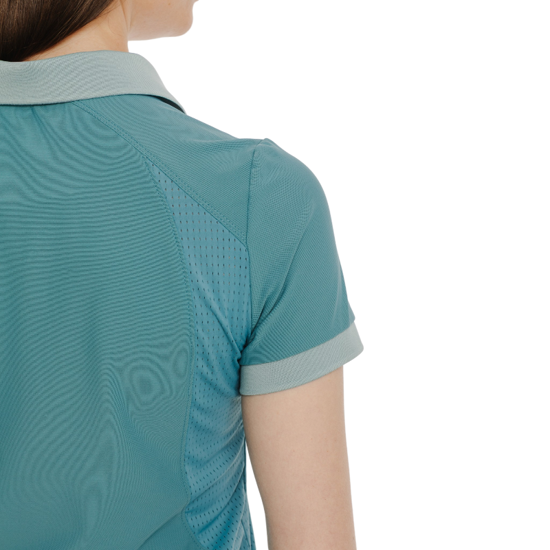 Horseware - Dames korte mouw polo Tech juniper green | - Ohlala
