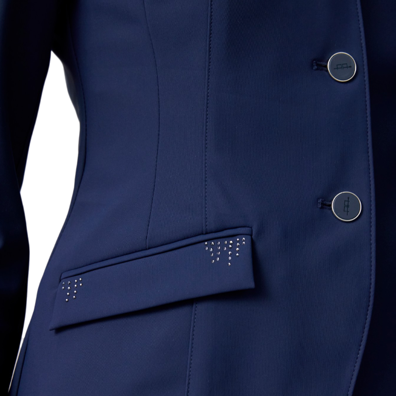 Horseware - Veste de concours femme Platinum MotionFlex Pro Crystal core marine | - Ohlala