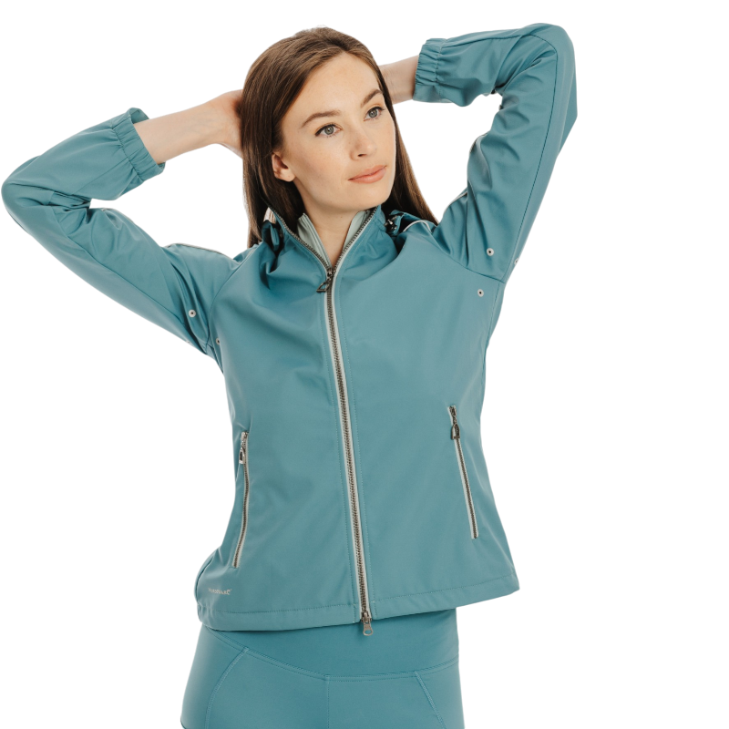 Horseware - Veste manches longues femme Ascend juniper green | - Ohlala