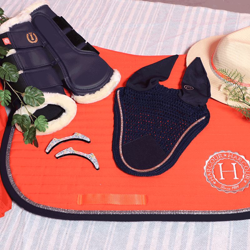 Imperial Riding - Closed sheepskin boots navy | - Ohlala