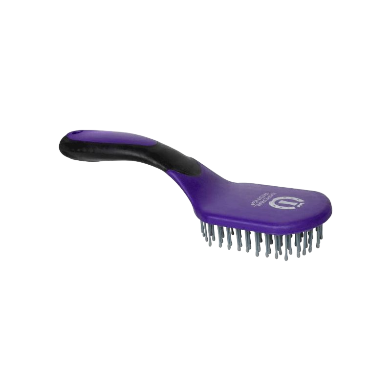 Imperial Riding - Boomerang purple mane & tail brush | - Ohlala