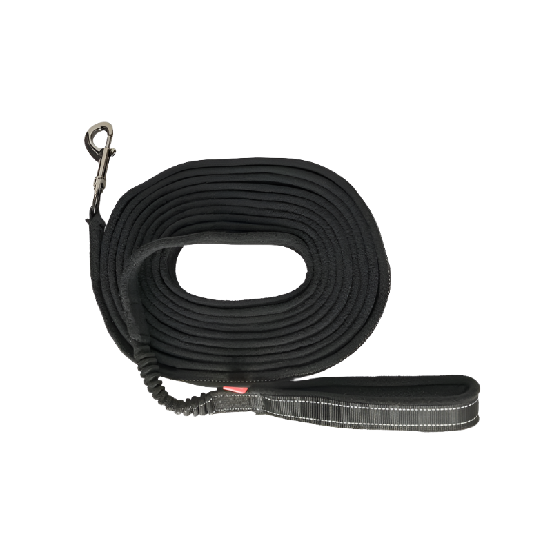 Imperial Riding - Flexi training lunge line black/ reflective | - Ohlala