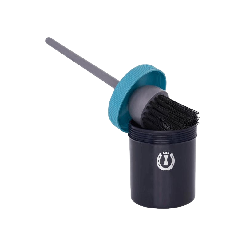 Imperial Riding - Brush with pot navy/grey | - Ohlala