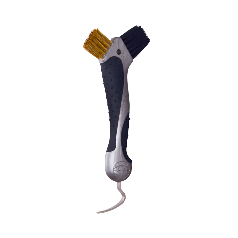 Imperial Riding - Scraper hoof pick navy/grey | - Ohlala
