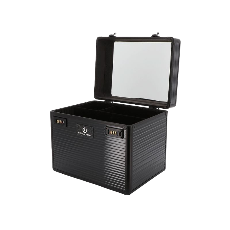 Imperial Riding - Shiny Classic black grooming box | - Ohlala