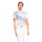 Jump'In - Chemise manches courtes femme Emma blanc | - Ohlala