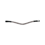 Jump'In - Frontal Diamant Fleur rose/ cuir noir