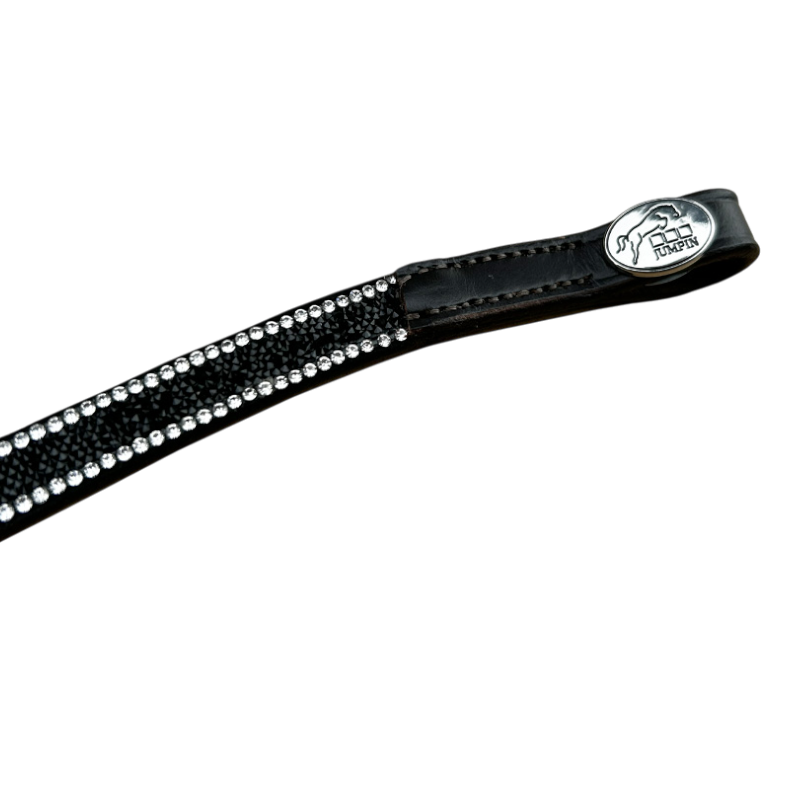 Jump'In - Frontale Diamant Plat diamante nero/cuoio nero