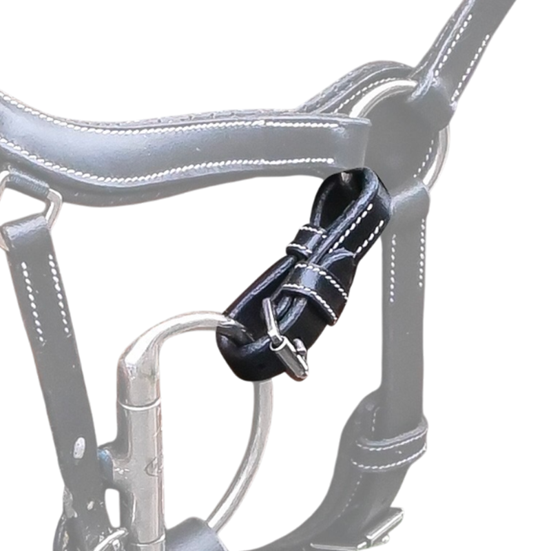 Jump'In - New York Collection One black snaffle bit keeper strap | - Ohlala