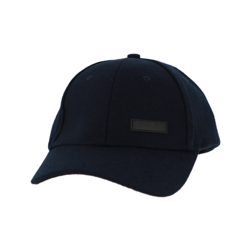 Jump'In - Casquette Hunter velours marine | - Ohlala