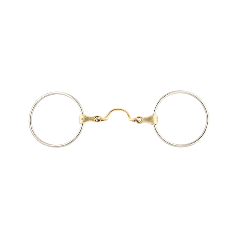 Jump'In - Tongue relief bit with large rings | - Ohlala