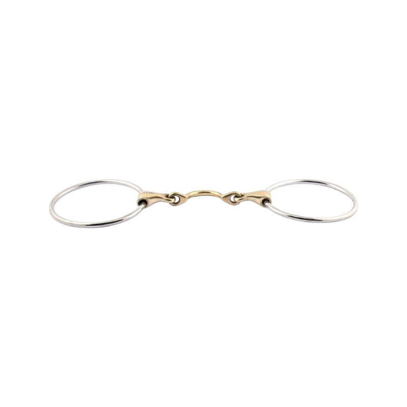 Jump'In - Tongue relief bit with large rings | - Ohlala