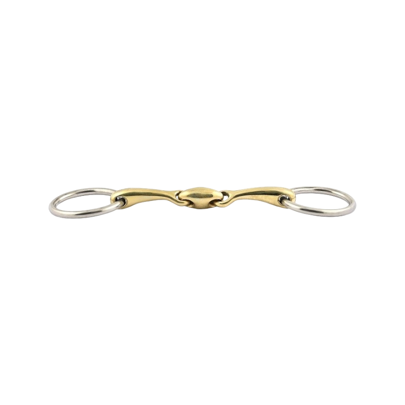 Jump'In - Double-jointed snaffle bit | - Ohlala
