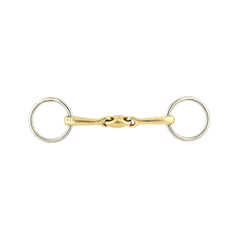 Jump'In - Double-jointed snaffle bit | - Ohlala