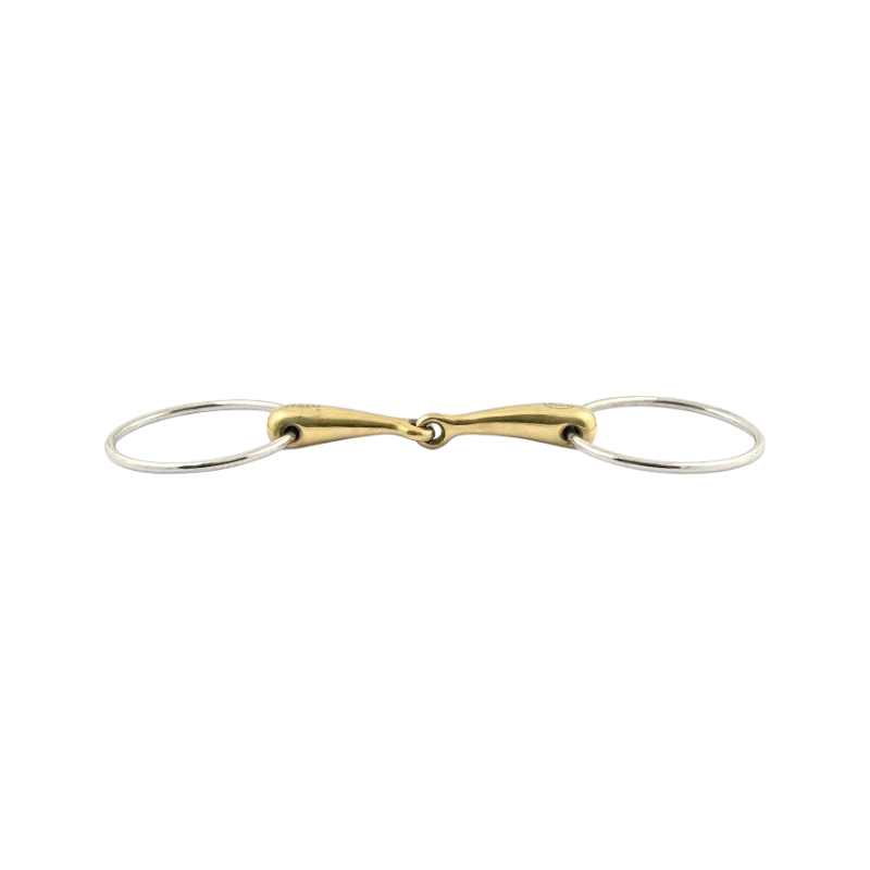 Jump'In - Thick single-jointed snaffle bit | - Ohlala