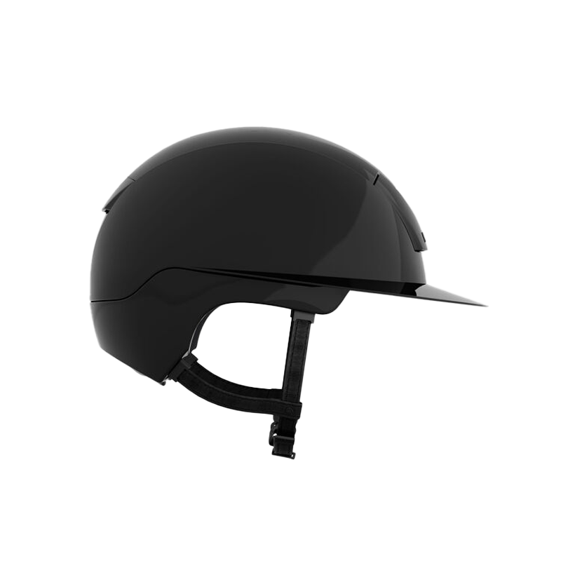 Kask - Kask jeździecki Kooki Lady czarny połysk | - Ohlala