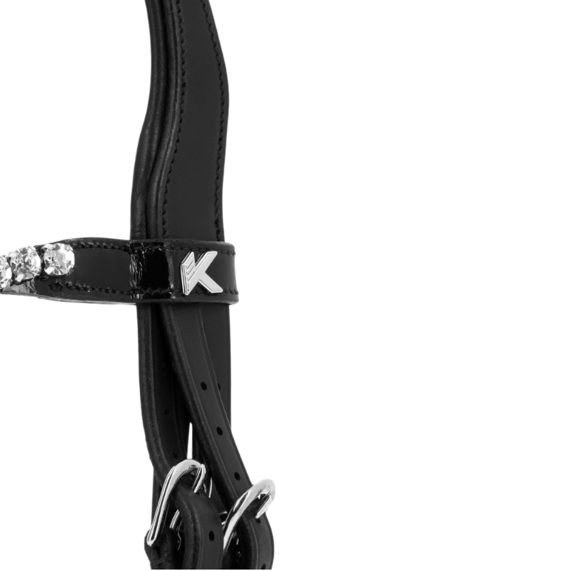 K By Equithème - Black K-KURVE Double Bridle