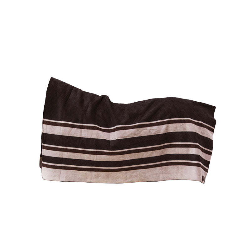 Kentucky Horsewear - Abschwitzdecke Heavy Stripes Braun/Beige | - Ohlala