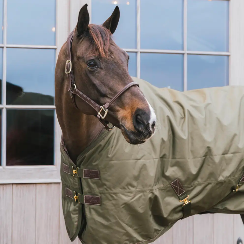 Kentucky Horsewear - Coperta da esterno All Weather impermeabile Pro kaki 160g | - Ohlala