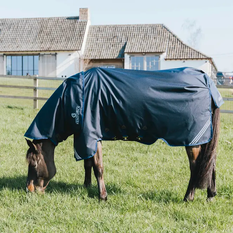 Kentucky Horsewear - Buitendeken Turnout Rug All Weather waterdicht Comfort marine | - Ohlala