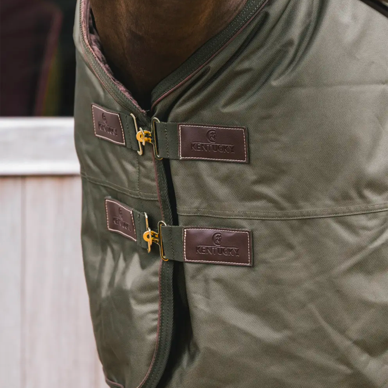 Kentucky Horsewear - Coperta da esterno All Weather impermeabile Pro kaki 160g | - Ohlala