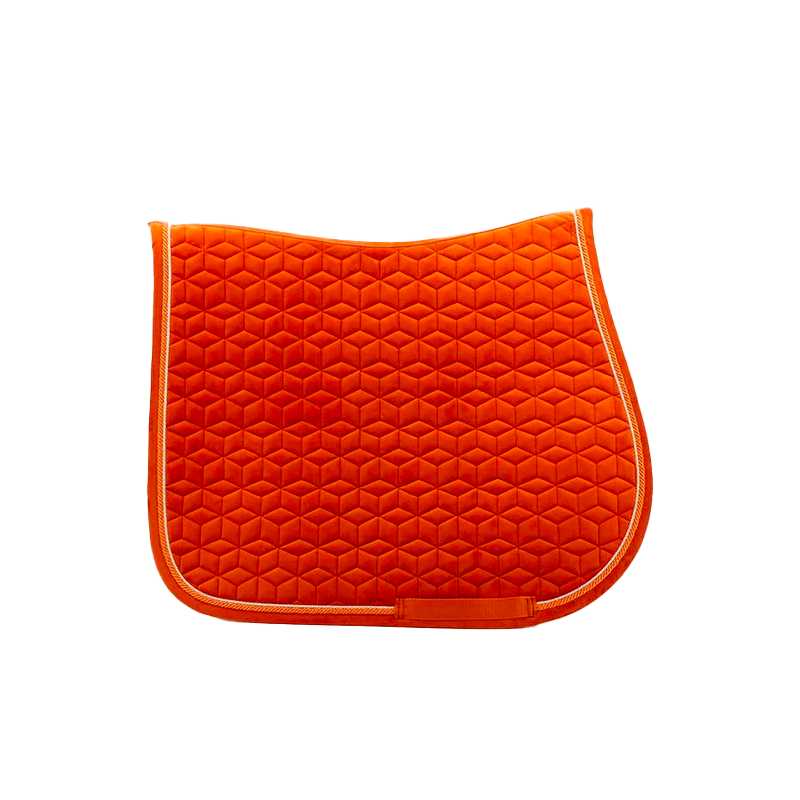 Kentucky Horsewear - Schabracke Velvet Jumping Orange | - Ohlala