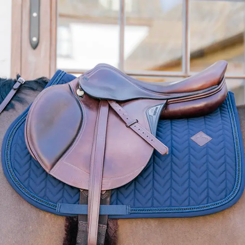 Kentucky Horsewear - Schabracke Metal Chain marine | - Ohlala