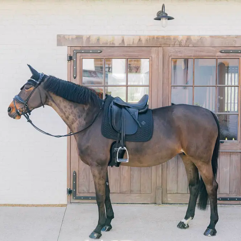 Kentucky Horsewear - Metal Chain Black Dressage Pad | - Ohlala