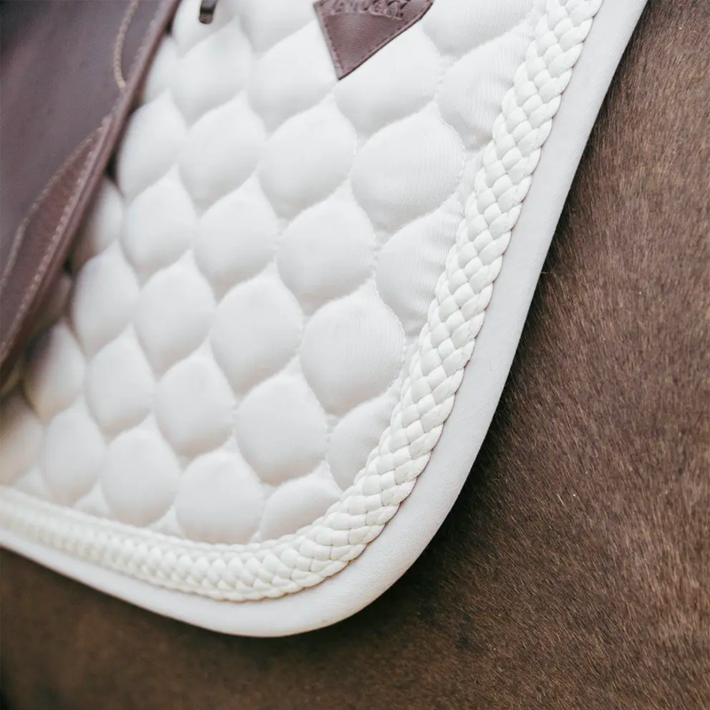 Kentucky Horsewear - Dressurpad Plaited Cord beige | - Ohlala