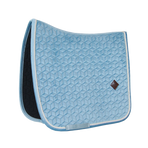 Kentucky Horsewear - Tapis de dressage Velvet bleu ciel | - Ohlala