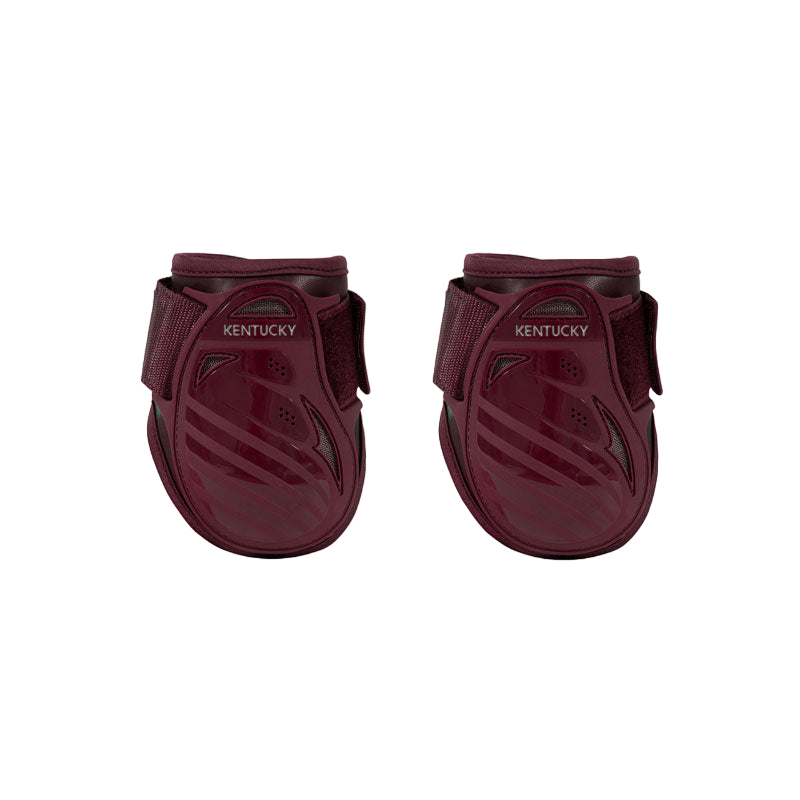 Kentucky Horsewear - Young Horse Fetlock Boots Bordeaux | - Ohlala