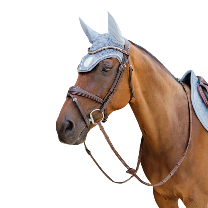 Kentucky Horsewear - ウェリントン 3D ロゴ コード ライトブルー 防虫ボンネット | - Ohlala