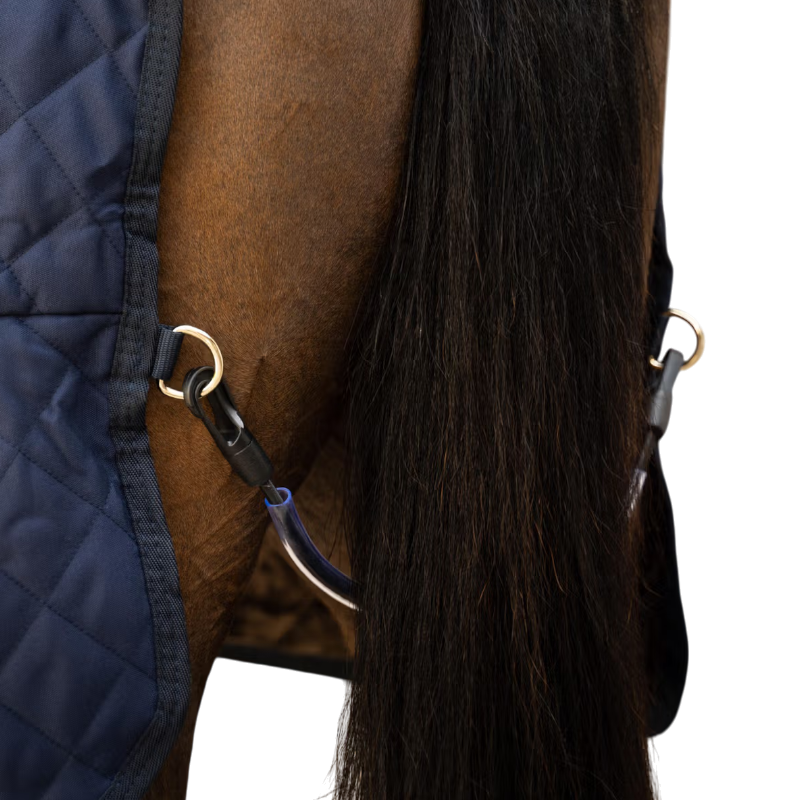 Kentucky Horsewear - Couverture de présentation KH logo 160g marine