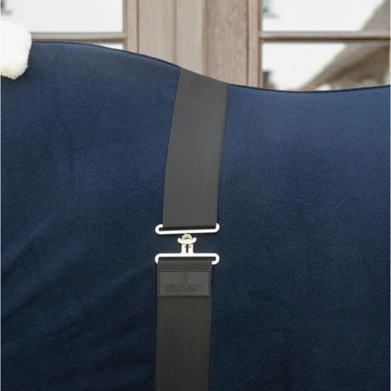 Kentucky Horsewear - Elastic rug surcingle black | - Ohlala