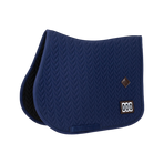 Kentucky Horsewear - Fishbone Competition 2 numbers navy saddle pad | - Ohlala