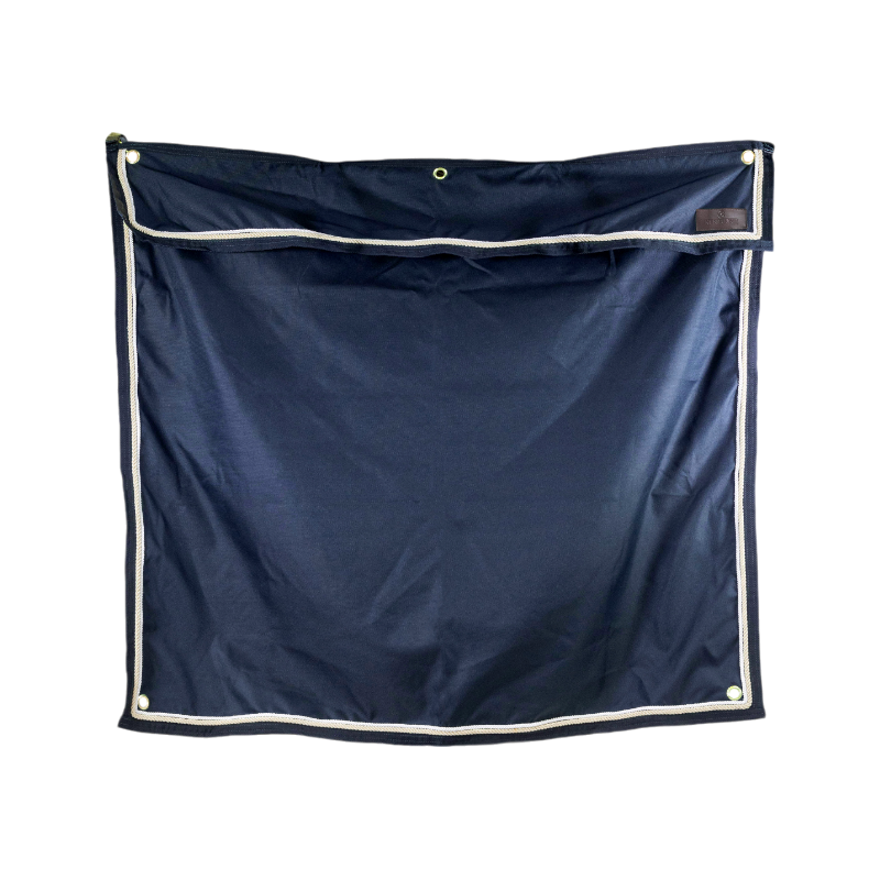 Kentucky Horsewear - Tenture de box Classic courte imperméable marine | - Ohlala